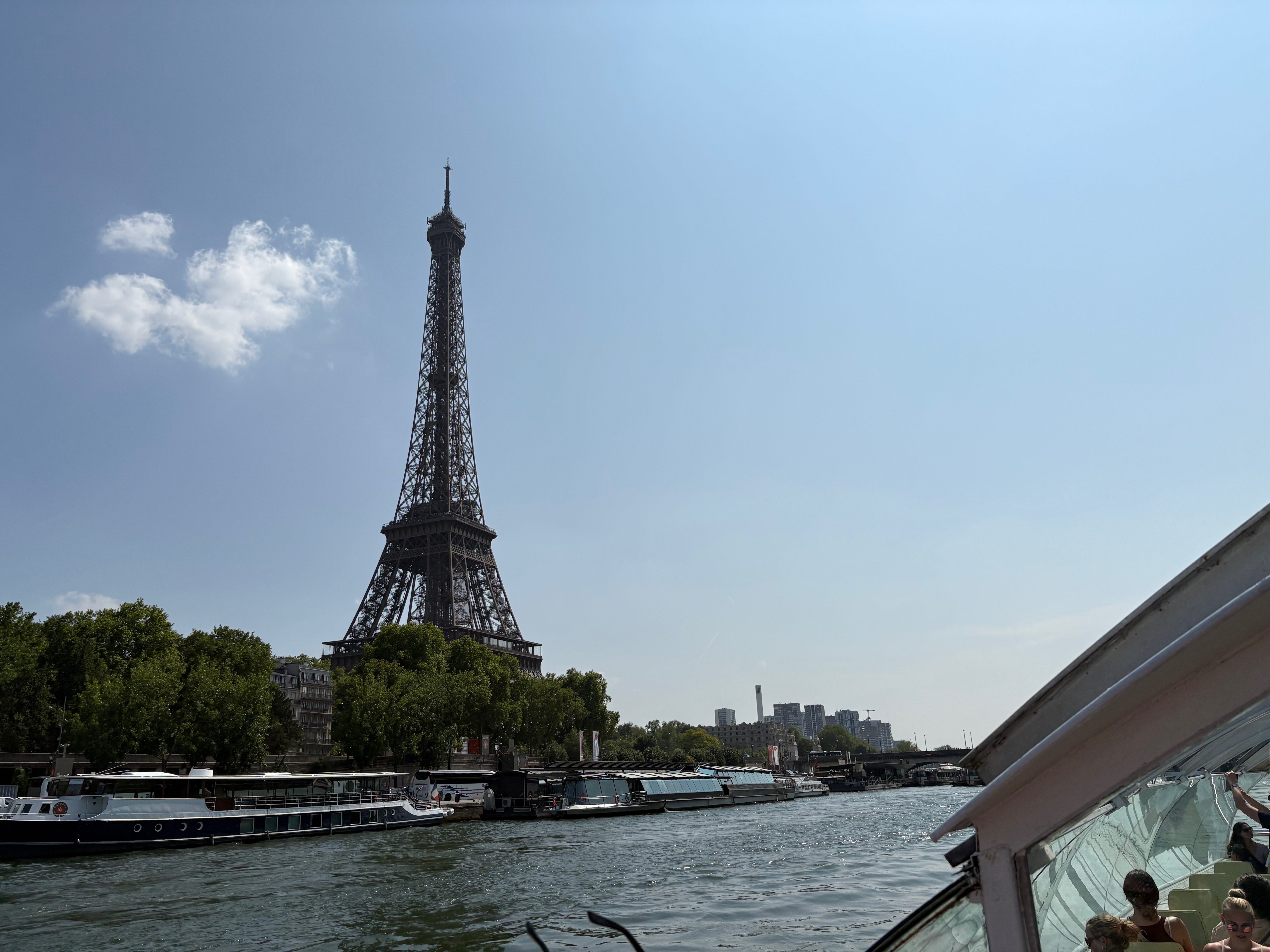 Eiffel Tower from the Seine