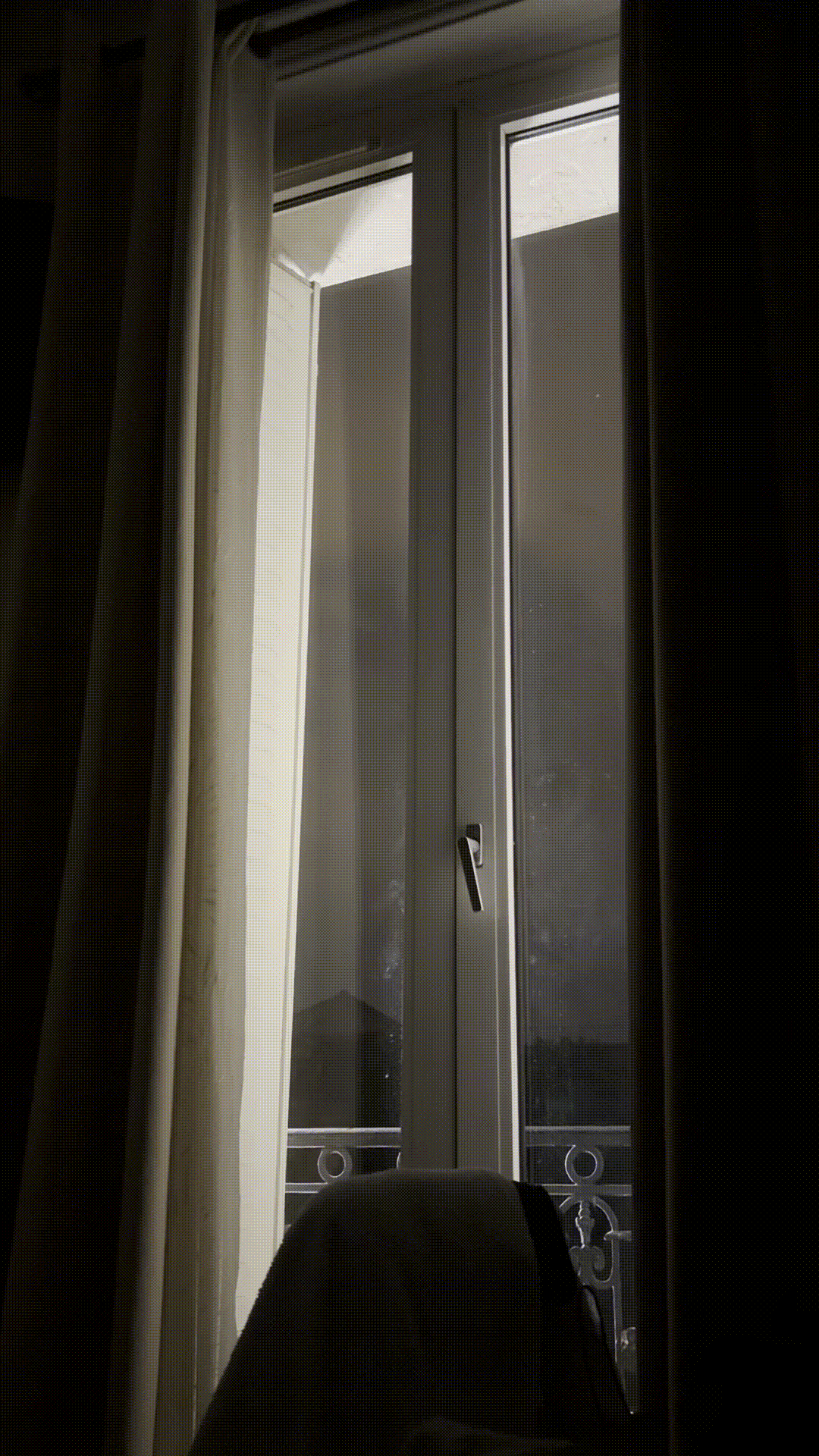 night lightning in Paris