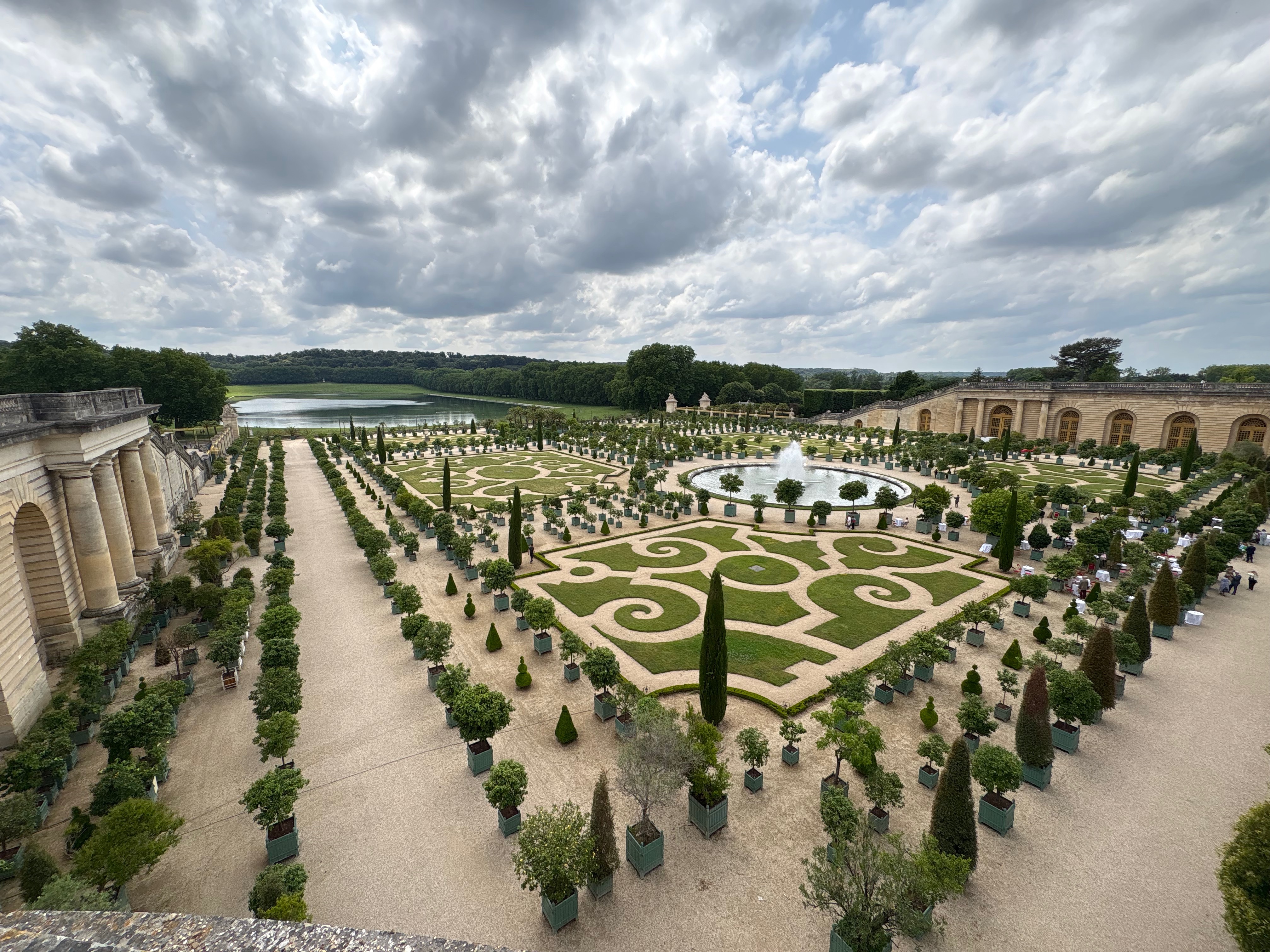 outside garden at Versailles